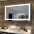 Milo LED Anti-fog Front-Lit Rectangular Bathroom Mirror